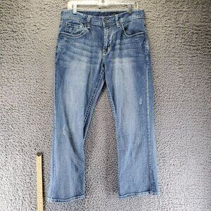 Axel Jeans Mens 32x30 Blue Vintage Boot Denim Mid Rise Classic Fit